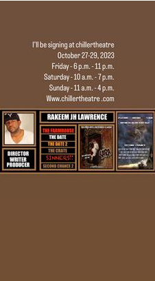Chiller Theatre October 27–29 2023 signing event flyer
